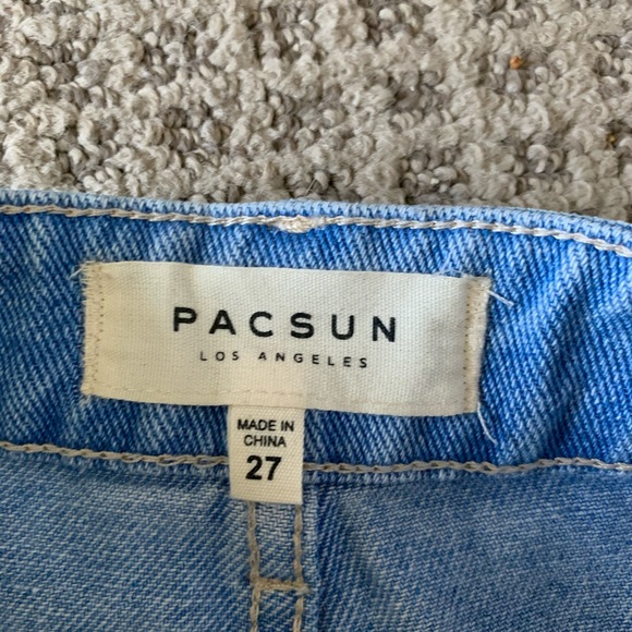 Distressed Jean Skirt - Picture 3 of 3